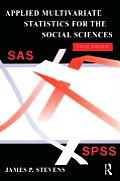 Applied Multivariate Statistics For The Social Sciences Fifth Edition