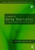 Guide to Doing Statistical Analysis in Second Language Research