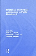 Rhetorical and Critical Approaches to Public Relations II