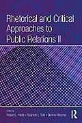 Rhetorical and Critical Approaches to Public Relations II