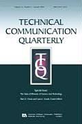 The State of Rhetoric of Science and Technology: A Special Issue of Technical Communication Quarterly