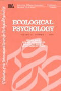 How Are Affordances Related to Events?: An Exchange of Views. a Special Issue of Ecological Psychology