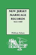 New Jersey Marriage Records, 1665-1800