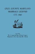 Cecil County, Maryland, Marriage Licenses, 1777-1840
