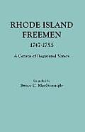 Rhode Island Freemen, 1747-1755