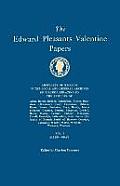 Edward Pleasants Valentine Papers. Abstracts of the Records of the Local and General Archives of Virginia. in Four Volumes. Volume I: Families of Alle