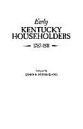 Early Kentucky Householders, 1787-1811