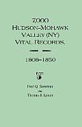 7,000 Hudson-Mohawk Valley (NY) Vital Records, 1808-1850