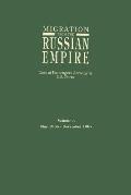 Migration from the Russian Empire: Lists of Passengers Arriving at U.S. Ports. Volume 3: May 1886-December 1887