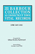 Barbour Collection of Connecticut Town Vital Records. Volume 24: Lyme 1667-1852