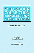 Barbour Collection of Connecticut Town Vital Records. Volume 43: Stonington 1658-1854