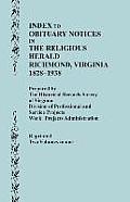 Guide to the Manuscript Collections of the Virginia Baptist Historical Society, Supplement No. 1: Index to Obituary Notices in the Religious Herald, R