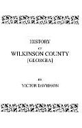 History of Wilkinson County [Georgia]