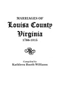 Marriages of Louisa County, Virginia, 1766-1815