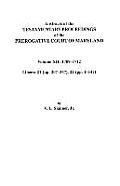 Abstracts of the Testamentary Proceedings of the Prerogative Court of Maryland. Volume XII: 1709-1712; Libers 21 (Pp. 207-347), 22 (Pp. 1-147)