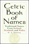 Celtic Book Of Names Traditional Names
