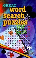 Great Word Search Puzzles For Kids
