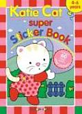 Katie Cat Super Sticker Book with Sticker