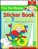 Sticker Book for 5-Year-Olds: Reusable Stickers