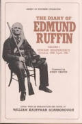 Diary Of Edmund Ruffin Volume 1 Toward Independence October 1856 April 1861