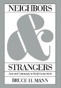 Neighbors & Strangers Law & Community In