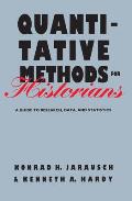 Quantitative Methods For Historians A Guide To