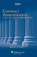 Contract Administration Tools Techniques Best Practices 1e 2009