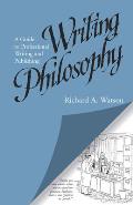 Writing Philosophy A Guide To Professional