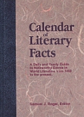 Calendar Of Literary Facts