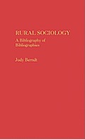 Rural Sociology: A Bibliography of Bibliographies