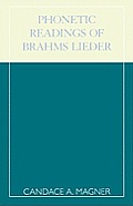 Phonetic Readings of Brahms Lieder