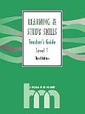 Level I: Teacher's Guide: hm Learning & Study Skills Program
