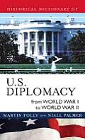Historical Dictionary of U.S. Diplomacy from World War I through World War II