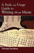 A Style and Usage Guide to Writing About Music