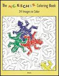 M C Escher Coloring Book 24 Images To