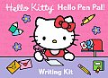 Hello Kitty Hello Pen Pal Writing Kit With 5 Sticker Sheets & 12 Envelopes & 2 Pens & 25 Pieces of Paper