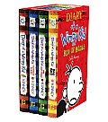 Diary of a Wimpy Kid Box of Books Volumes 1 to 4