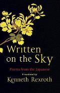 Written On The Sky Poems From The Japane