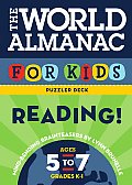 World Almanac for Kids Puzzler Deck Reading Ages 5 7 Grades K 1