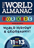 World Almanac for Kids Puzzler Deck World History & Geography Ages 11 13 Grades 6 7