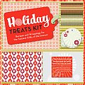 Holiday Treats Kit Recipes & Wrappings for the Tastiest Gifts of the Season With StickersWith Paper & Cellophane Gift Bags String TagsWith Bookl