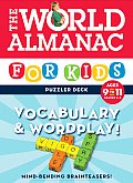 World Almanac Puzzler Deck: Vocabulary & Wordplay Ages 9-11 - Grades 4-5