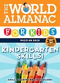 World Almanac for Kids Puzzler Deck Kindergarten Skills Ages 3 to 5