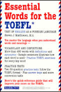 Essential Words For The Toefl