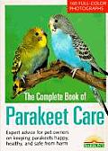 Complete Book Of Parakeet Care Expert