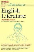 English Literature 1900 To The Present