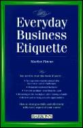 Everyday Business Etiquette