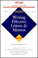 Writing Effective Letters & Memos 2nd Edition