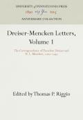 Dreiser Mencken Letters 2 Volumes