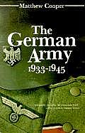 German Army 1933 1945 Its Political & Military Failure